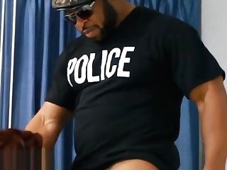 Black Policeman Dips His Big Knob In His Prisoner